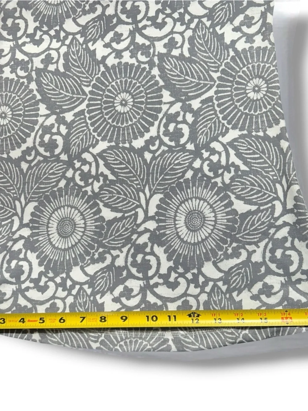 Lululemon Cool Racerback Beachy Floral White Fossil Size 8